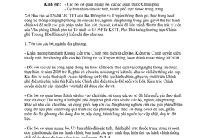 Công văn 1665/VPCP-KSTT 2018 liên kết chia sẻ dữ liệu giữa các hệ thống thông tin một cửa điện tử