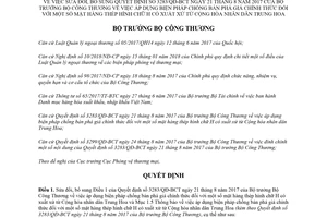 Quyết định 537/QĐ-BCT 2018 sửa đổi 3283/QĐ-BCT áp dụng biện pháp chống bán phá giá thép