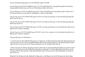 Công văn 781/TCHQ-TVQT 2018 hoàn thiện giấy phép tiến hành công việc bức xạ