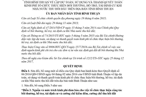 Quyết định 12/2018/QĐ-UBND sửa đổi 06/2016/QĐ-UBND dự toán kinh phí tái định cư Bình Thuận