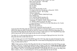 Công văn 01/HĐND-TT 2018 đính chính Nghị quyết 23/2017/NQ-HĐND 27/2017/NQ-HĐND An Giang