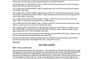 Quy chế 01/QCPH-BCA-BXD 2018 phối hợp quản lý đầu tư xây dựng