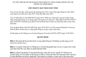 Quyết định 110/QĐ-UBND 2018 Kế hoạch thuê dịch vụ công nghệ thông tin Sơn La