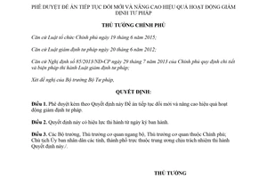 Quyết định 250/QĐ-TTg 2018 tiếp tục đổi mới và nâng cao hiệu quả hoạt động giám định tư pháp