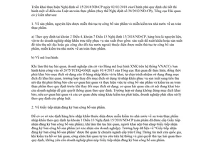 Công văn 1267/TCHQ-GSQL 2018 thực hiện Nghị định 15/2018/NĐ-CP về an toàn thực phẩm