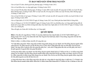 Quyết định 03/2018/QĐ-UBND sửa đổi 24/2017/QĐ-UBND hoạt động sáng kiến Thái Nguyên