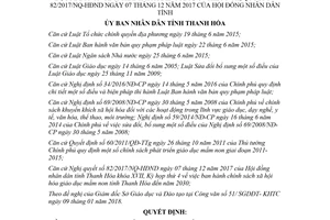 Quyết định 03/2018/QĐ-UBND thực hiện Chính sách xã hội hóa giáo dục mầm non Thanh Hóa