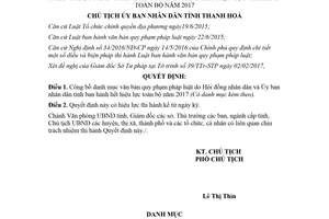 Quyết định 649/QĐ-UBND 2018 danh mục văn bản Hội đồng nhân dân hết hiệu lực Thanh Hóa