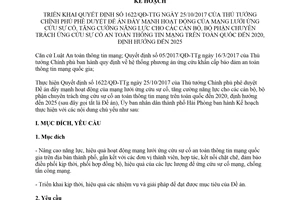 Kế hoạch 43/KH-UBND 2018 đẩy mạnh hoạt động ứng cứu sự cố an toàn thông tin mạng Hải Phòng