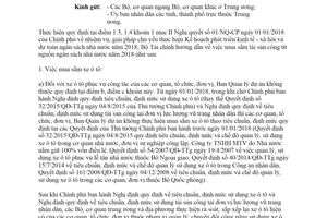 Công văn 2850/BTC-QLCS 2018 hướng dẫn mua sắm tài sản công từ nguồn ngân sách nhà nước