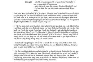 Công văn 1375/BKHĐT-TH 2018 đẩy nhanh thực hiện và giải ngân kế hoạch vốn đầu tư công