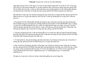 Công văn 894/BGDĐT-GDMN 2018 hướng dẫn bồi dưỡng học tập tư tưởng đạo đức Hồ Chí Minh