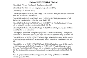 Quyết định 09/2018/QĐ-UBND bồi thường hỗ trợ và tái định cư khi Nhà nước thu hồi đất Gia Lai
