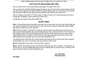 Quyết định 732/QĐ-UBND 2018 danh mục thủ tục hành chính lĩnh vực người có công Huế