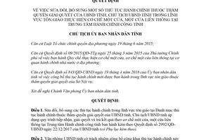 Quyết định 1090/QĐ-UBND 2018 sửa đổi thủ tục hành chính Ủy ban lĩnh vực tôn giáo Huế