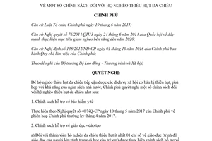 Nghị quyết 71/NQ-CP 2018 chính sách đối với hộ nghèo thiếu hụt đa chiều