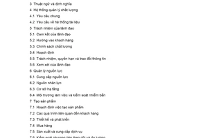 Tiêu chuẩn quốc gia TCVN ISO 13485:2017 (ISO 13485:2016) về Trang thiết bị y tế - Hệ thống quản lý chất lượng - Yêu cầu đối với các mục đích chế định