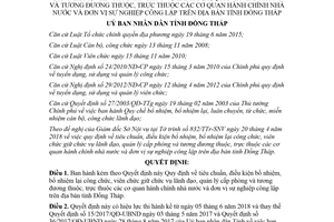 Quyết định 12/2018/QĐ-UBND điều kiện bổ nhiệm công viên chức giữ chức vụ lãnh đạo Đồng Tháp