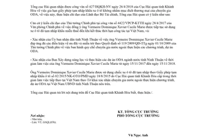 Công văn 2854/TCHQ-GSQL 2018 sử dụng xe ô tô đã tạm nhập khẩu miễn thuế của chuyên gia ODA