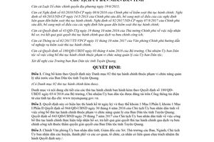 Quyết định 490/QĐ-UBND 2018 công bố danh mục 02 thủ tục hành chính Ban Dân tộc Tuyên Quang