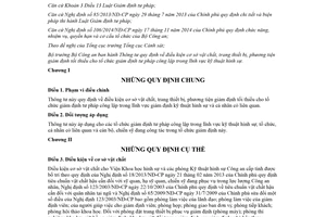 Thông tư 13/2018/TT-BCA điều kiện cơ sở vật chất trang thiết bị giám định tư pháp công lập