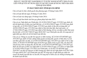 Quyết định 12/2018/QĐ-UBND trình tự thủ tục đất đai hộ gia đình cá nhân Quảng Bình