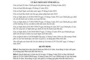 Quyết định 10/2018/QĐ-UBND Điều lệ tổ chức và Quy chế quản lý sử dụng Quỹ Phát triển đất Sơn La