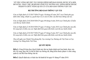 Quyết định 1194/QĐ-BGTVT 2018 công bố thủ tục hành chính đường sắt đăng kiểm Bộ Giao thông