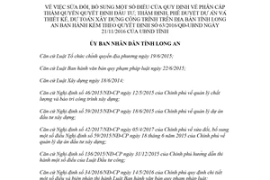 Quyết định 24/2018/QĐ-UBND sửa đổi Quyết định 63/2016/QĐ-UBND Long An