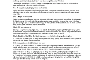 Circular 14/2018/TT-NHNN guiding the implementation of measures for maganing monetary policy