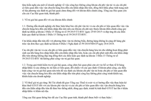 Công văn 3581/TCHQ-TXNK 2018 chi phí vận tải và chi phí có liên quan đến việc vận chuyển