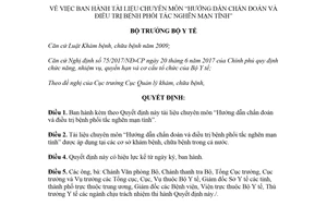 Quyết định 3874/QĐ-BYT 2018 tài liệu Hướng dẫn chẩn đoán điều trị bệnh phổi tắc nghẽn mạn tính