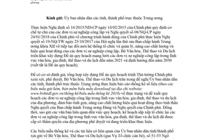 Công văn 2788/BVHTTDL-TCCB 2018 quy hoạch đơn vị sự nghiệp công lập trong lĩnh vực văn hóa