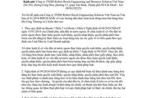 Công văn 5120/BCT-KH 2018 hướng dẫn thực hiện hoạt động mua bán hàng hóa