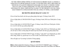 Quyết định 913/QĐ-BKHĐT 2018 đính chính Thông tư 02/2018/TT-BKHĐT về bảo vệ rừng