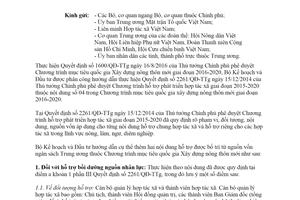 Công văn 3626/BKHĐT-HTX 2018 hướng dẫn thực hiện 2261/QĐ-TTg hỗ trợ phát triển hợp tác xã