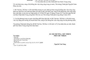 Công văn 4343/VPCP-KGVX 2018 kiện toàn củng cố hệ thống thư viện công cộng