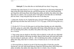 Công văn 3891/BYT-KH-TC 2018 chống buôn lậu kinh doanh hàng giả thuộc dược phẩm mỹ phẩm