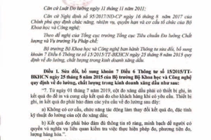 Thông tư 08/2018/TT-BKHCN sửa đổi Thông tư 15/2015/TT-BKHCN chất lượng kinh doanh xăng dầu