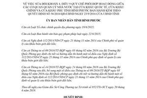 Quyết định 29/2018/QĐ-UBND sửa đổi 38/2016/QĐ-UBND quản lý cửa khẩu quốc tế Bình Phước