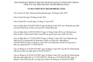 Quyết định 25/2018/QĐ-UBND quản lý nhà nước lĩnh vực giá Đà Nẵng