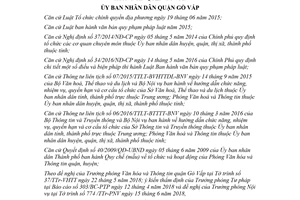 Quyết định 07/2018/QĐ-UBND Quy chế tổ chức Phòng Văn hóa Thông tin Gò Vấp Hồ Chí Minh