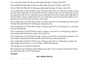 Thông tư 19/2018/TT-BCT xây dựng ban hành văn bản quy phạm pháp luật