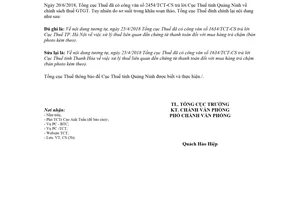 Công văn 2684/TCT-VP 2018 đính chính công văn 2454/TCT-CS chính sách thuế giá trị gia tăng