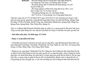 Công văn 4231/TCHQ-CNTT 2018 triển khai mở rộng Cơ chế một cửa quốc gia