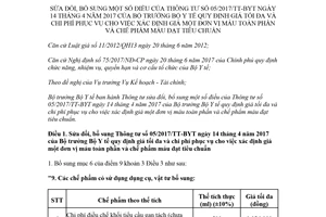 Thông tư 20/2018/TT-BYT sửa đổi Thông tư 05/2017/TT-BYT giá xác định giá một đơn vị máu
