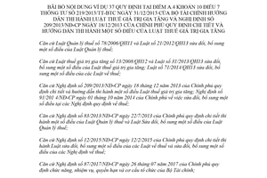 Thông tư 82/2018/TT-BTC sửa đổi Thông tư 219/2013/TT-BTC hướng dẫn Luật Thuế giá trị gia tăng