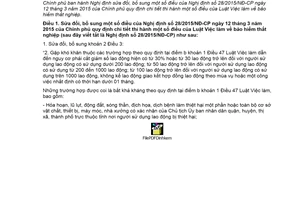 Nghị định 61/2020/NĐ-CP sửa đổi 28/2015/NĐ-CP hướng dẫn Luật Việc làm về bảo hiểm thất nghiệp