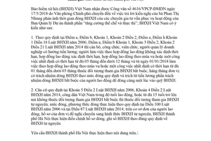 Công văn 2740/BHXH-BT 2018 đối tượng tham gia bảo hiểm xã hội bắt buộc