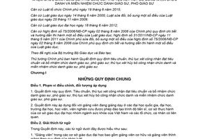 Quyết định 37/2018/QĐ-TTg thủ tục xét công nhận đạt tiêu chuẩn và bổ nhiệm giáo sư phó giáo sư